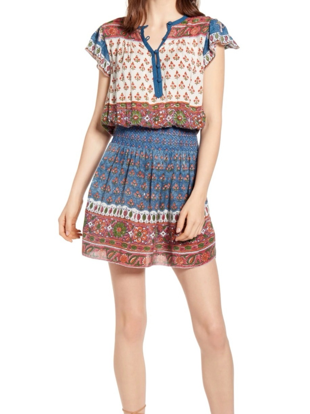 Faherty Bemini Dress Medium